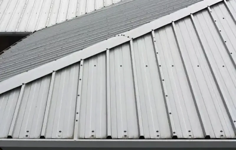 Exposed fastener metal roofing panels in Sarasota, FL