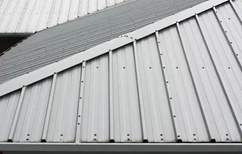 Exposed fastener metal roofing panels in Sarasota, FL
