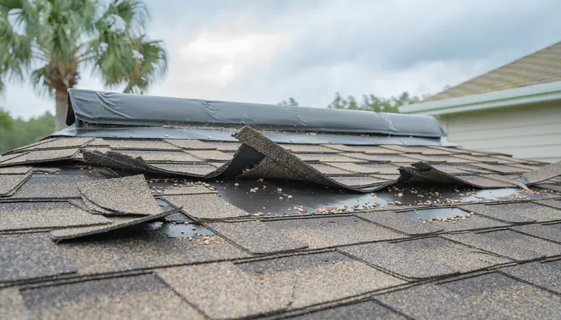 Common roof repair issues found in Sarasota homes